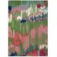 Tapis moderne laine et viscose tufté main abstrait Wilderness