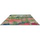 Tapis moderne laine et viscose tufté main abstrait Wilderness