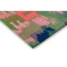 Tapis moderne laine et viscose tufté main abstrait Wilderness