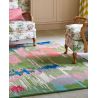 Tapis moderne laine et viscose tufté main abstrait Wilderness