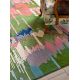 Tapis moderne laine et viscose tufté main abstrait Wilderness