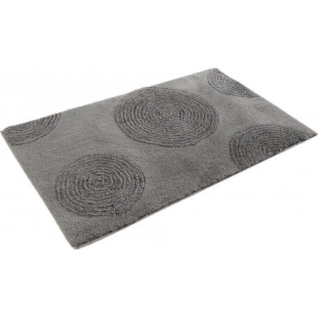 Tapis Pour Salle De Bain Argenté En Acrylique Yoga