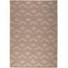 Tapis en laine avec effet 3D scandinave Akot