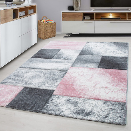 the carpet Mistra Tapis résistant tissé Plat Design Moderne idéal pour  Cuisine et Salle à Manger Couleurs Tendance Extra Plat également pour