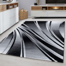 Tapis courbe moderne pour salon rectangle Jursic