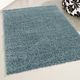 Tapis shaggy uni intérieur rectangle Octavia