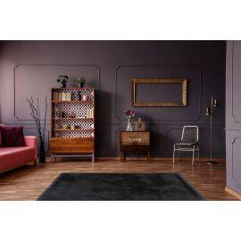 Tapis shaggy en polyester doux uni Heaven