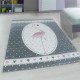 Tapis rectangle pour enfant en polypropylène Dana