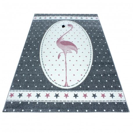 Tapis rectangle pour enfant en polypropylène Dana