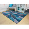 Tapis design intérieur en polyester à courtes mèches Vivid