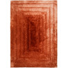 Tapis shaggy design effet 3D pour salon Ridge