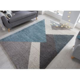 Tapis shaggy design pour intérieur graphique Zula