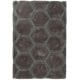 Tapis effet 3D shaggy rectangle pour salon Honeycomb