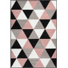 Tapis scandinave rectangle géométrique Lubbock