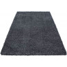 Tapis shaggy uni pour intérieur rectangle et rond Tansen