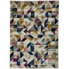 Tapis multicolore géométrique intérieur scandinave Aversa