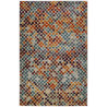 Tapis multicolore design intérieur à courtes mèches Portici