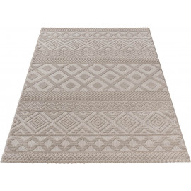 Tapis intérieur moderne en polyester graphique Namur