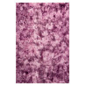 Tapis imitation fourrure très doux uni polyester rectangle Kendhua