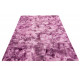 Tapis imitation fourrure très doux uni polyester rectangle Kendhua