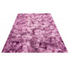 Tapis imitation fourrure très doux uni polyester rectangle Kendhua