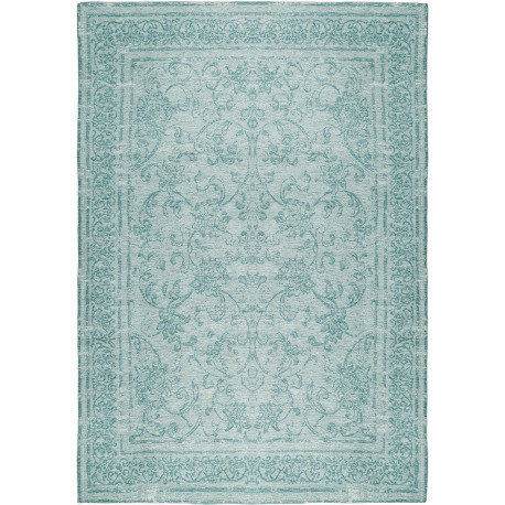 Tapis vintage lavable en machine rayé Viterbe