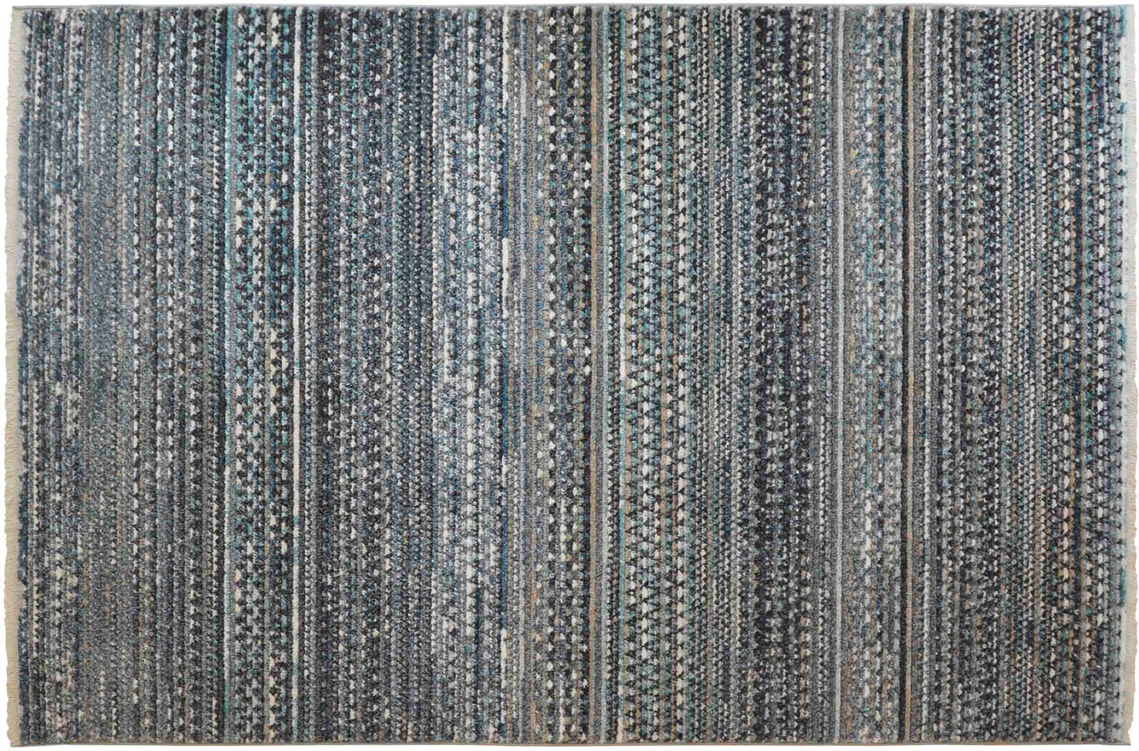 Paillasson bleu en coton tapis intérieur extérieur sur latex