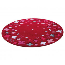 Tapis rond pour enfant vert Bloom Field par Esprit Home