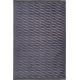 Tapis lavable en machine contemporain avec franges Branco