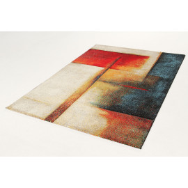 Tapis design multicolore abstrait polypropylène Whitby