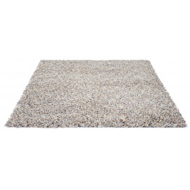 Tapis laine shaggy pour salon rectangle Young