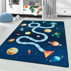 Tapis enfant de jeu garçon Astronaute