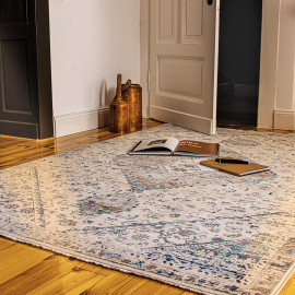 Tapis oriental rectangle en polypropylène Mia