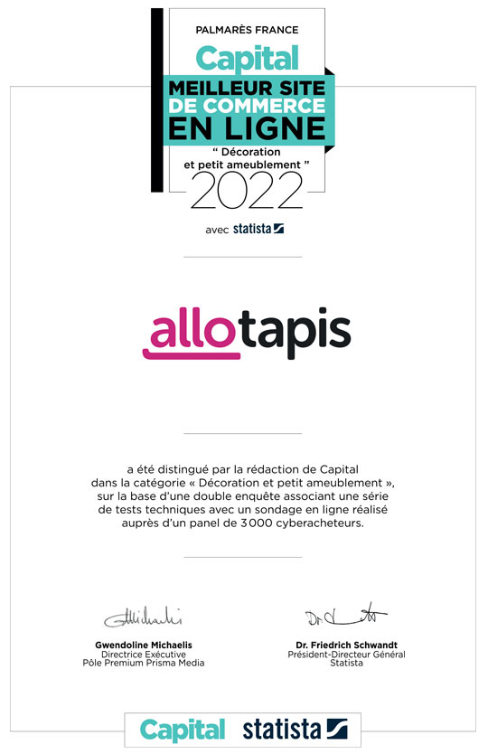 AlloTapis label Capital 2021